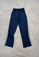 ADIDAS TRACK PANTS ELASTICATED WAIST JOGGERS 