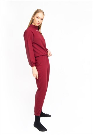 BURGUNDY SWEATPANTS