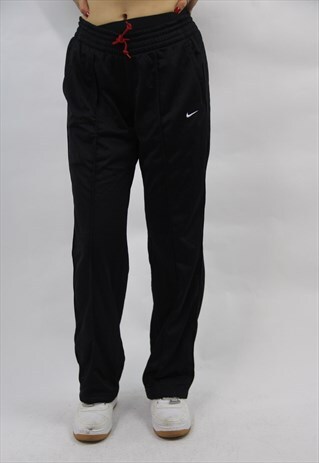 VINTAGE NIKE BLACK 90'S TRACKSUIT BOTTOMS