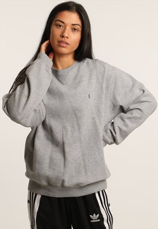 VINTAGE NAUTICA EMBROIDERED LOGO SWEATSHIRT