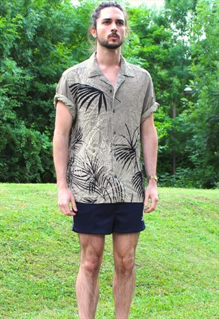 VINTAGE 90S HAWAIIAN USA SHIRT - LARGE - FESTIVAL COCKTAIL