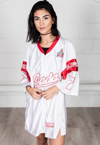VINTAGE DADA SUPREME ZIPPED UNISEX JERSEY DRESS