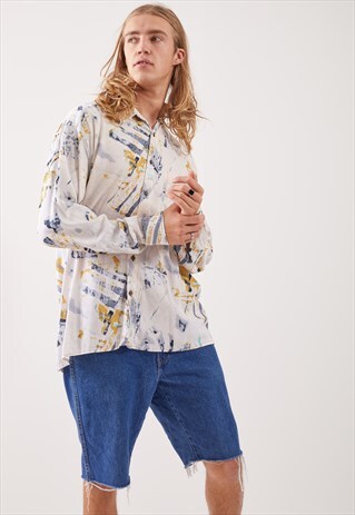 VINTAGE PATTERNED FESTIVAL LONG SLEEVE SHIRT