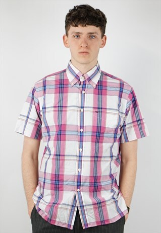 VINTAGE TOMMY HILFIGER CHECK SHIRT