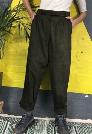 VERY SPECIAL NORWEGIAN SUEDE TROUSERS