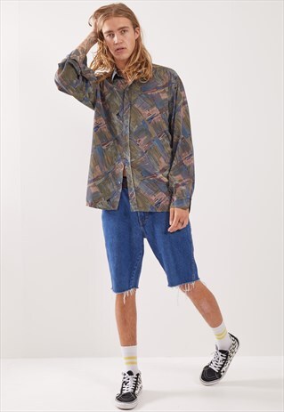 VINTAGE PATTERNED FESTIVAL LONG SLEEVE SHIRT
