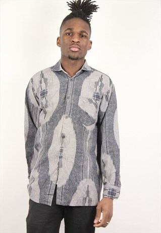 VINTAGE PATTERNED FLANNEL SHIRT
