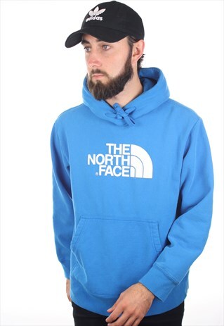 VINTAGE THE NORTH FACE BIG PRINT LOGO HOODIE SWEATSHIRT
