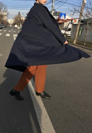 MADE IN WESTERN GERMANY MOHAIR WOOL COAT