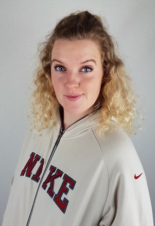 VINTAGE 90S NIKE SPELLOUT HOODIE SWEATSHIRT