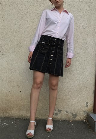 MADE IN ITALY DENIM SKIRT