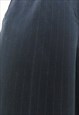 90S VINTAGE BLACK HIGH WAISTED TROUSERS