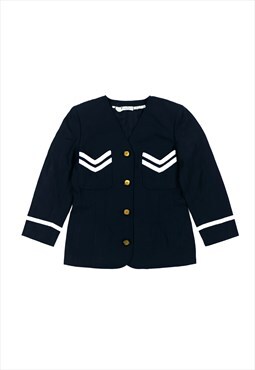 Valentino Vintage black and white nautical jacket 