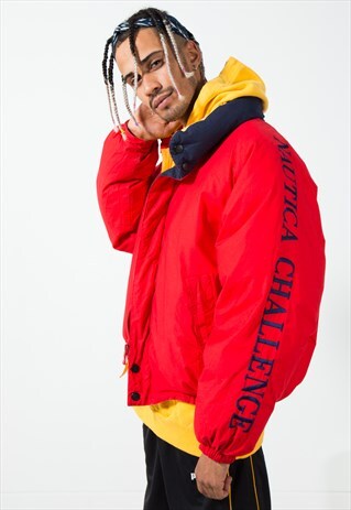 UNIQUE VINTAGE NAUTICA PUFFER JACKET / S2139