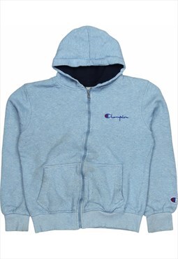 Champion 90's Spellout Heavyweight Zip Up Hoodie Small (miss
