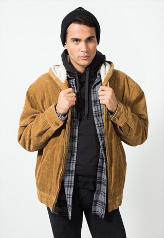 VINTAGE LEE SHEEPSKIN CORDUROY JACKET / S1910