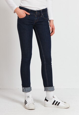 VINTAGE NAVY LEVI'S 603 FIT SKINNY FIT DENIM JEANS
