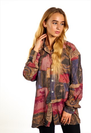 VINTAGE PATTERNED SHIRT S837