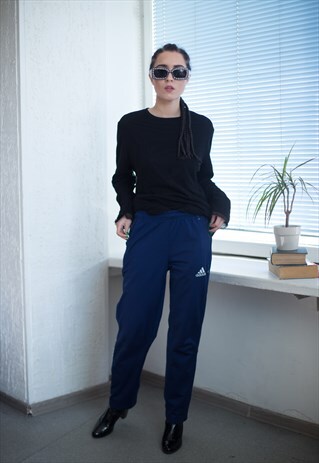 VINTAGE 90'S DARK BLUE JOGGERS