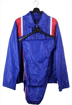 80s Vintage softshell tracksuit track jacket joggers M men's