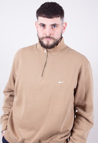 VINTAGE NIKE 1/4 ZIP SWEATER