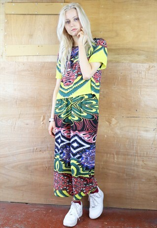 NEON CHIFFON PRINT CO-ORDINATES