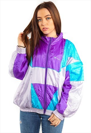 VINTAGE PATTERNED SHELL JACKET J2425