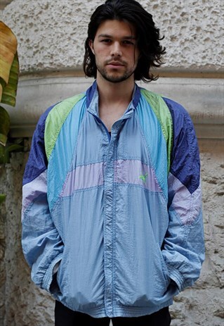 VINTAGE PUMA LIGHT BOMBER JACKET '90 COD. 675