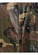 VINTAGE GREEN CLASSIC CAMOUFLAGE PRINT JACKET - L
