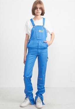 Vintage Blue Trousers Bottoms Dungarees