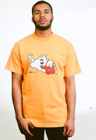 VINTAGE POSTAL PRINT T-SHIRT