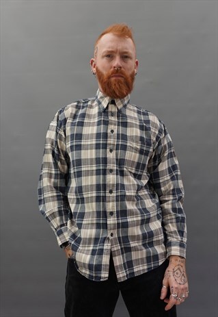 VINTAGE 1990S CHECK FLANNEL SHIRT
