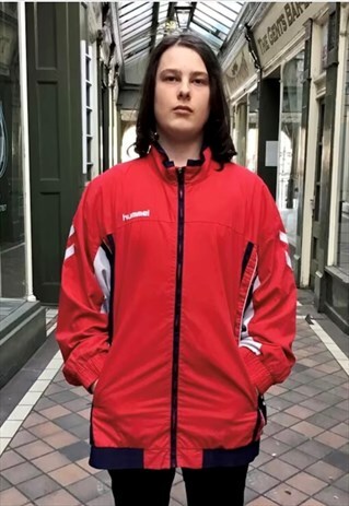 80S TO 90S BLOCK COLOUR BAGGY OVERSIZED JACKET