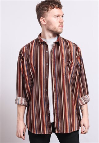 VINTAGE CORDUROY CORD SHIRT