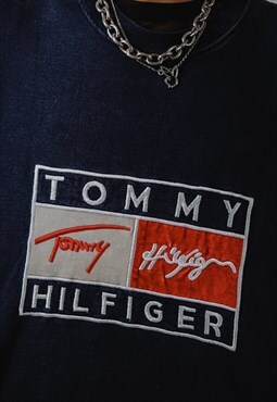 Vintage Cool Blue 90' s TOMMY HILFIGER