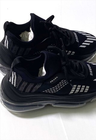 PRADA CLOUDBUST AIR BLACK SNEAKERS
