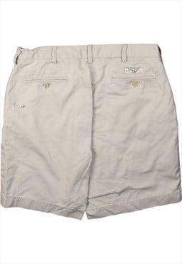 Polo Ralph Lauren 90's Baggy Chino Shorts 35 Beige Cream