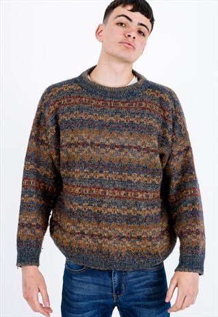 VINTAGE PATTERNED JUMPER K55