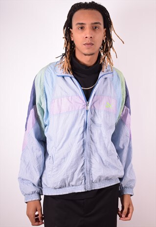 PUMA MENS VINTAGE TRACKSUIT TOP JACKET XL MULTI 90S