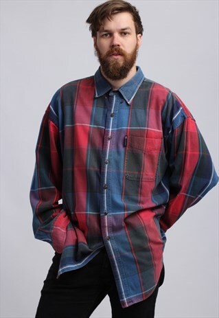 VINTAGE 90'S CHAPS POLO RALPH LAUREN SHIRT