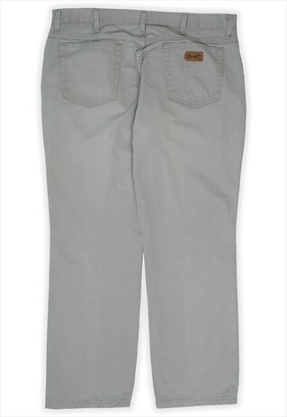VINTAGE WRANGLER GREY TROUSERS MENS