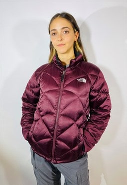 Vintage 90s The North Face Embroidered Puffer Coat