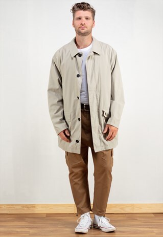 VINTAGE 90'S CASUAL MEN COAT