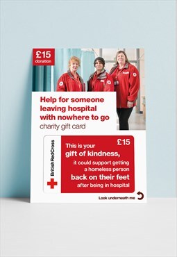 Gift of Kindness - Help a homeless person leave hospital