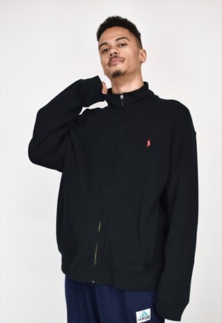 VINTAGE 90'S RALPH LAUREN FULL ZIP SWEATSHIRT