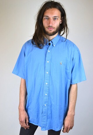 VINTAGE 90'S RALPH LAUREN SHORT-SLEEVED SHIRT