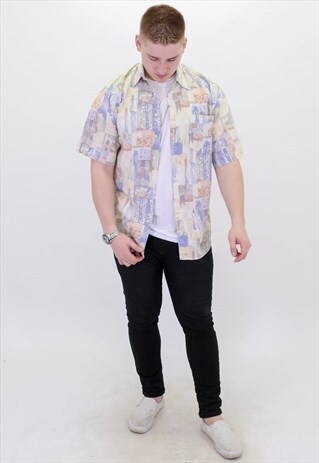 VINTAGE PATTERN FESTIVAL SHIRT