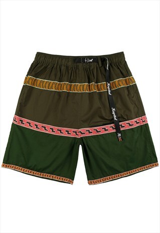 FASHION COLOR MATCHING CASUAL MEN'S SHORTS