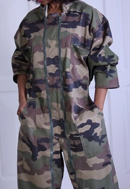 Vintage army jumpsuit