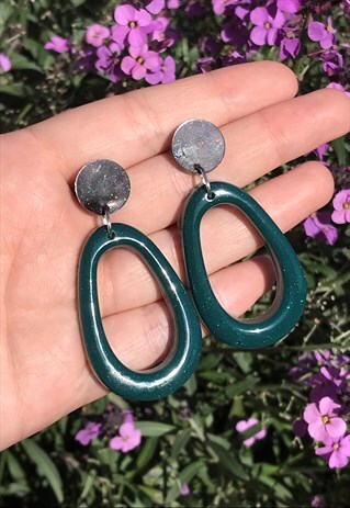 LOOP EARRINGS, STATEMENT EARRINGS, DANGLE EARRINGS